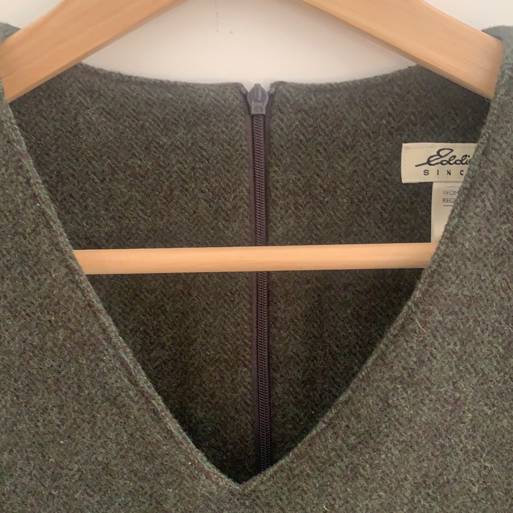 Wool Vest Dress, Eddie Bauer, 12